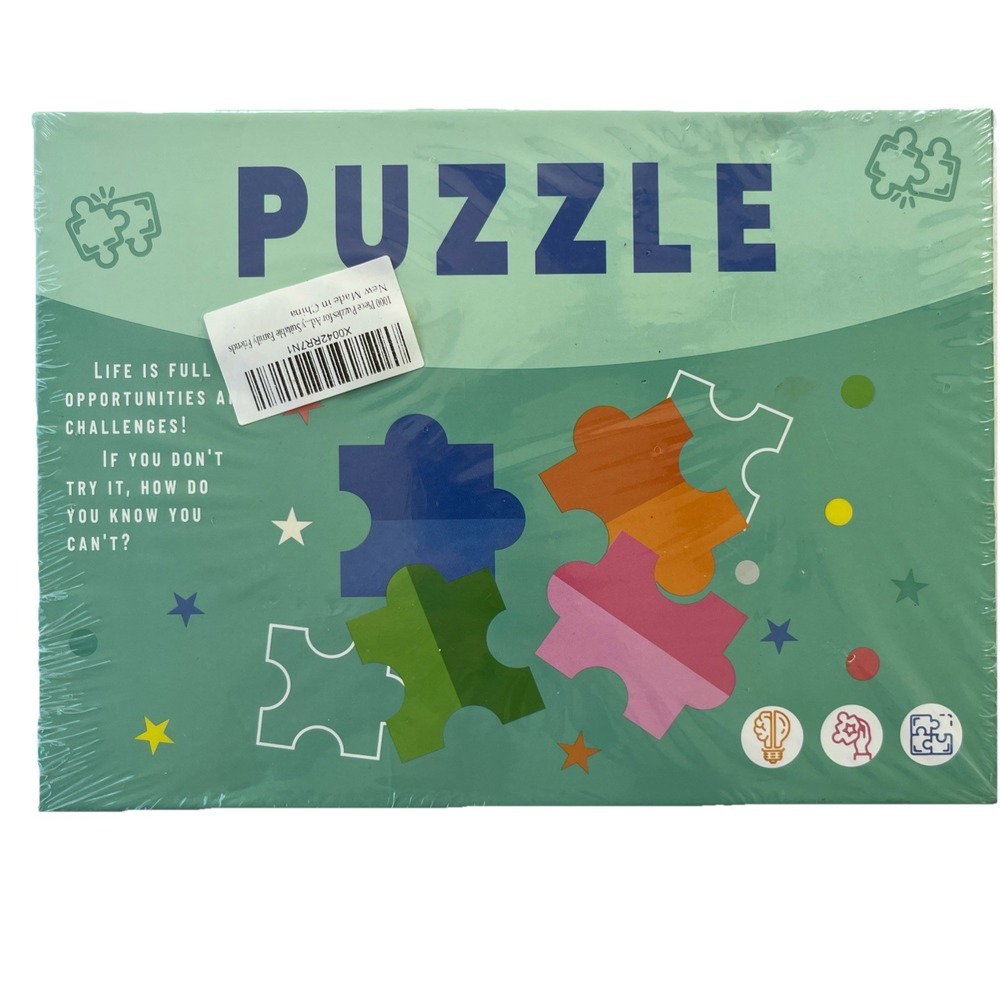 Sealed Puzzle 1,000 Pcs Life‎ Is Full Of Opportunities & Challenges